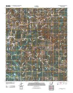 El Dorado East Arkansas Historical topographic map, 1:24000 scale, 7.5 X 7.5 Minute, Year 2011