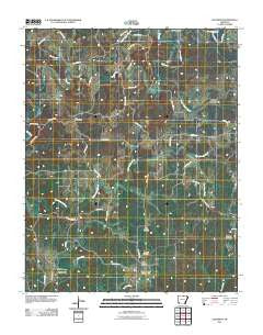 Elizabeth Arkansas Historical topographic map, 1:24000 scale, 7.5 X 7.5 Minute, Year 2011