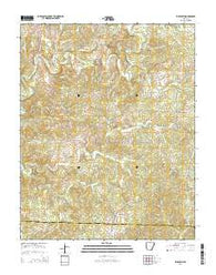 Elizabeth Arkansas Current topographic map, 1:24000 scale, 7.5 X 7.5 Minute, Year 2014