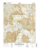 Elkins Arkansas Current topographic map, 1:24000 scale, 7.5 X 7.5 Minute, Year 2014
