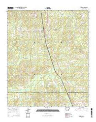 Emerson Arkansas Current topographic map, 1:24000 scale, 7.5 X 7.5 Minute, Year 2014