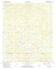 Emerson SE Arkansas Historical topographic map, 1:24000 scale, 7.5 X 7.5 Minute, Year 1971