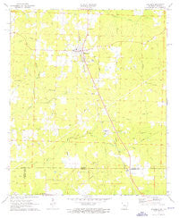 Emerson Arkansas Historical topographic map, 1:24000 scale, 7.5 X 7.5 Minute, Year 1971