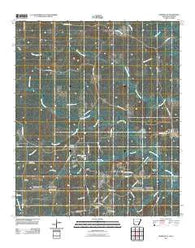 Emerson SE Arkansas Historical topographic map, 1:24000 scale, 7.5 X 7.5 Minute, Year 2011
