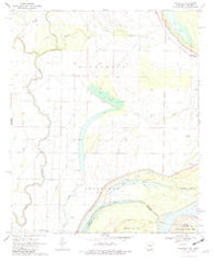 Eminence Arkansas Historical topographic map, 1:24000 scale, 7.5 X 7.5 Minute, Year 1970