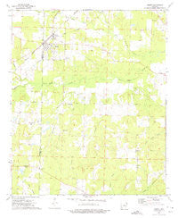 Emmet Arkansas Historical topographic map, 1:24000 scale, 7.5 X 7.5 Minute, Year 1973