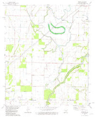 Empire Arkansas Historical topographic map, 1:24000 scale, 7.5 X 7.5 Minute, Year 1981