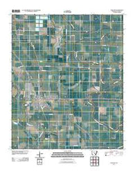 England Arkansas Historical topographic map, 1:24000 scale, 7.5 X 7.5 Minute, Year 2011