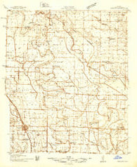 England Arkansas Historical topographic map, 1:48000 scale, 15 X 15 Minute, Year 1937