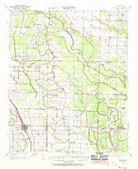 England Arkansas Historical topographic map, 1:62500 scale, 15 X 15 Minute, Year 1937