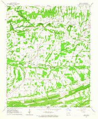 Enola Arkansas Historical topographic map, 1:24000 scale, 7.5 X 7.5 Minute, Year 1963