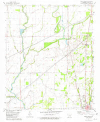 Eudora North Arkansas Historical topographic map, 1:24000 scale, 7.5 X 7.5 Minute, Year 1981