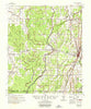 Eudora Arkansas Historical topographic map, 1:62500 scale, 15 X 15 Minute, Year 1957