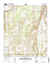 Eudora South Arkansas Current topographic map, 1:24000 scale, 7.5 X 7.5 Minute, Year 2014
