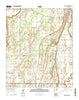 Eudora South Arkansas Current topographic map, 1:24000 scale, 7.5 X 7.5 Minute, Year 2014