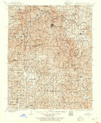 Eureka Springs Arkansas Historical topographic map, 1:125000 scale, 30 X 30 Minute, Year 1900