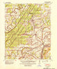 Evadale Arkansas Historical topographic map, 1:62500 scale, 15 X 15 Minute, Year 1939