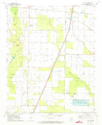 Fair Oaks Arkansas Historical topographic map, 1:24000 scale, 7.5 X 7.5 Minute, Year 1971