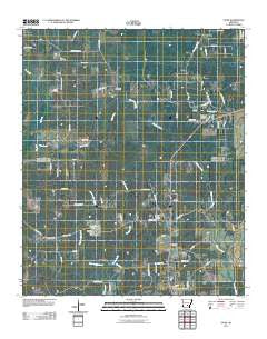 Faith Arkansas Historical topographic map, 1:24000 scale, 7.5 X 7.5 Minute, Year 2011