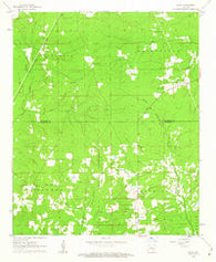 Faith Arkansas Historical topographic map, 1:24000 scale, 7.5 X 7.5 Minute, Year 1962