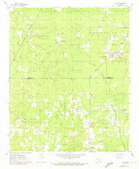 Faith Arkansas Historical topographic map, 1:24000 scale, 7.5 X 7.5 Minute, Year 1962