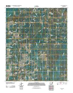 Falcon Arkansas Historical topographic map, 1:24000 scale, 7.5 X 7.5 Minute, Year 2011
