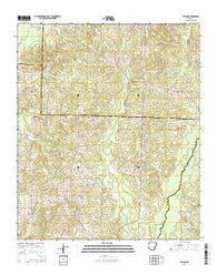 Falcon Arkansas Current topographic map, 1:24000 scale, 7.5 X 7.5 Minute, Year 2014