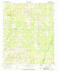 Falcon Arkansas Historical topographic map, 1:24000 scale, 7.5 X 7.5 Minute, Year 1968