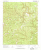 Fallsville Arkansas Historical topographic map, 1:24000 scale, 7.5 X 7.5 Minute, Year 1967