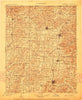 Fayetteville Arkansas Historical topographic map, 1:125000 scale, 30 X 30 Minute, Year 1901