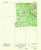 Feenyville Arkansas Historical topographic map, 1:62500 scale, 15 X 15 Minute, Year 1935