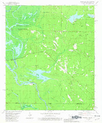 Felsenthal Dam Arkansas Historical topographic map, 1:24000 scale, 7.5 X 7.5 Minute, Year 1981