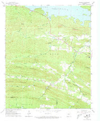 Ferndale Arkansas Historical topographic map, 1:24000 scale, 7.5 X 7.5 Minute, Year 1963