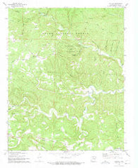 Fiftysix Arkansas Historical topographic map, 1:24000 scale, 7.5 X 7.5 Minute, Year 1972