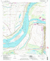 Fletcher Lake Arkansas Historical topographic map, 1:24000 scale, 7.5 X 7.5 Minute, Year 1966