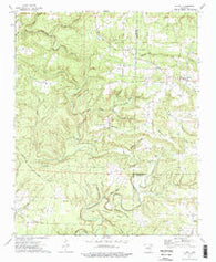 Floral Arkansas Historical topographic map, 1:24000 scale, 7.5 X 7.5 Minute, Year 1973