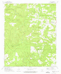 Floral Arkansas Historical topographic map, 1:24000 scale, 7.5 X 7.5 Minute, Year 1973