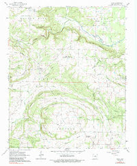 Floyd Arkansas Historical topographic map, 1:24000 scale, 7.5 X 7.5 Minute, Year 1963