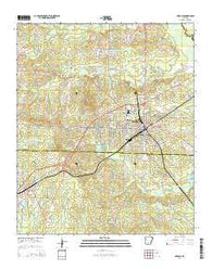 Fordyce Arkansas Current topographic map, 1:24000 scale, 7.5 X 7.5 Minute, Year 2014