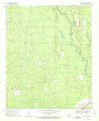 Fordyce NE Arkansas Historical topographic map, 1:24000 scale, 7.5 X 7.5 Minute, Year 1970