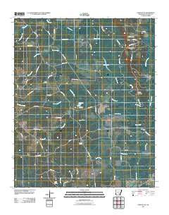 Fordyce NE Arkansas Historical topographic map, 1:24000 scale, 7.5 X 7.5 Minute, Year 2011