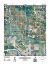 Foreman Arkansas Historical topographic map, 1:24000 scale, 7.5 X 7.5 Minute, Year 2011