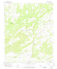 Formosa Arkansas Historical topographic map, 1:24000 scale, 7.5 X 7.5 Minute, Year 1962