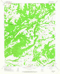 Formosa Arkansas Historical topographic map, 1:24000 scale, 7.5 X 7.5 Minute, Year 1962
