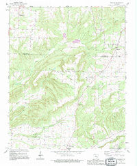 Formosa Arkansas Historical topographic map, 1:24000 scale, 7.5 X 7.5 Minute, Year 1991