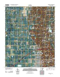 Forrest City Arkansas Historical topographic map, 1:24000 scale, 7.5 X 7.5 Minute, Year 2011