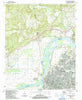 Fort Smith Arkansas Historical topographic map, 1:24000 scale, 7.5 X 7.5 Minute, Year 1987