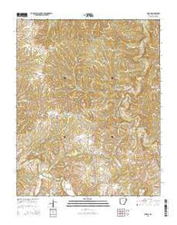 Forum Arkansas Current topographic map, 1:24000 scale, 7.5 X 7.5 Minute, Year 2014