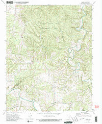 Forum Arkansas Historical topographic map, 1:24000 scale, 7.5 X 7.5 Minute, Year 1973