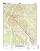 Fouke Arkansas Current topographic map, 1:24000 scale, 7.5 X 7.5 Minute, Year 2014